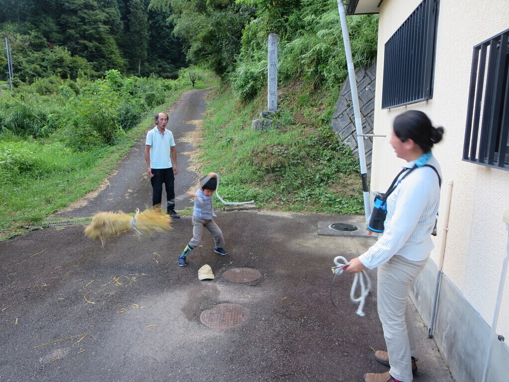 水難・疫病を除ける伝統の火振り！令和６年度芳友町の万燈祭り