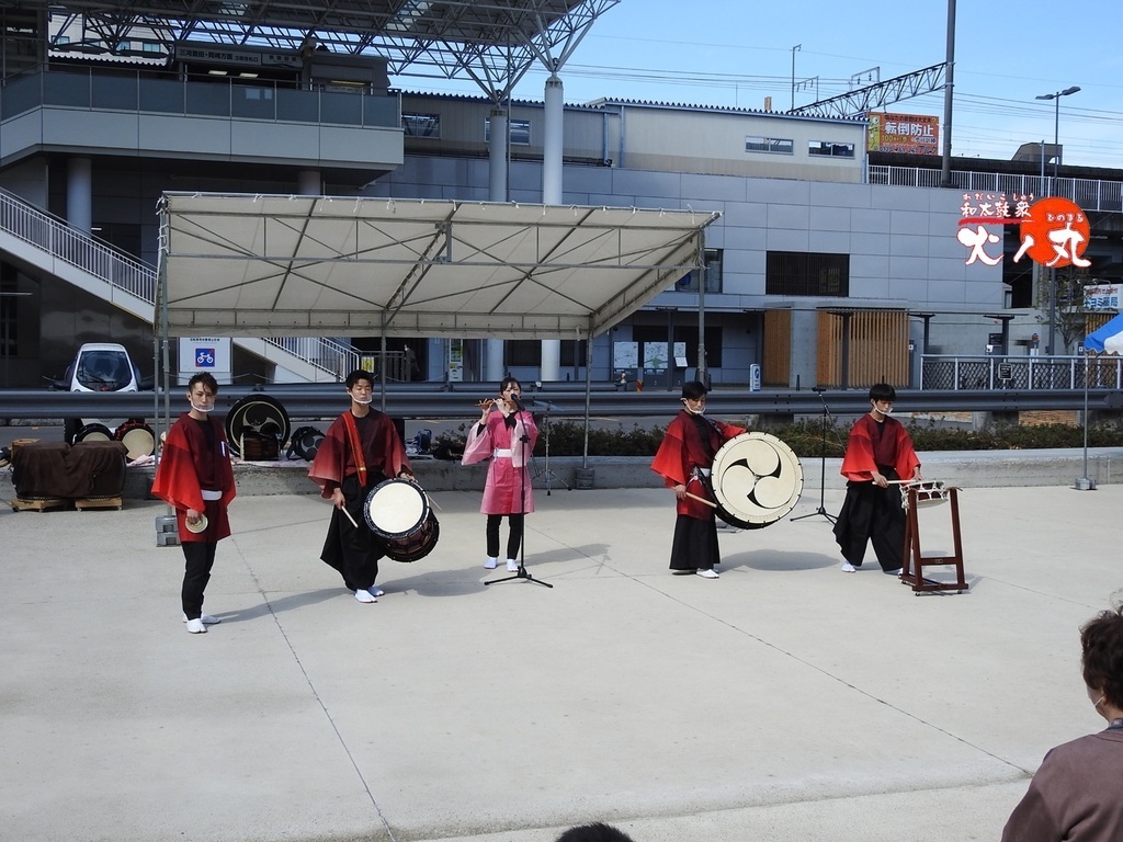 滅多に触れることの出来ない和太鼓を叩けるチャンス！！