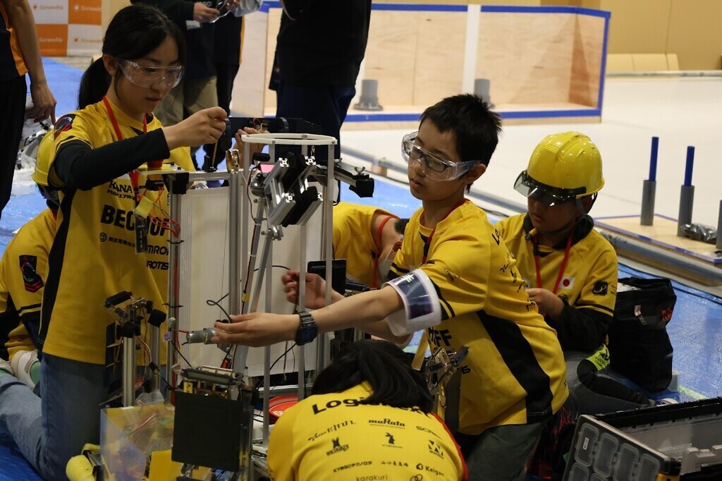 ジュニアロボットチーム活動見学＆ロボット製作体験会