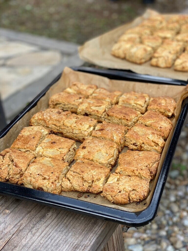 里山で焼き菓子づくり！アンティマキ＆Kiyoの石窯体験パンランチ交流会inすげの里