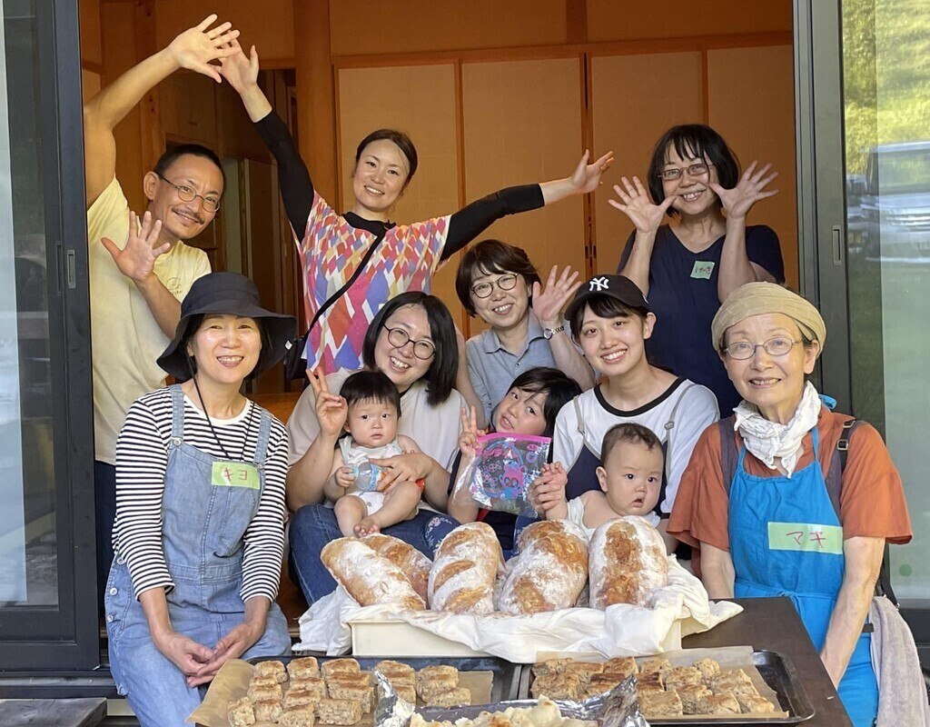 里山で焼き菓子づくり！アンティマキ＆Kiyoの石窯体験パンランチ交流会inすげの里